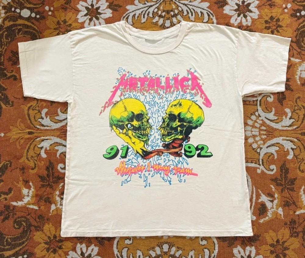 Wherever I May Roam Tour 1991–1992 Vintage Style Reprint S–4XL Unisex T-Shirt M
Wherever I May Roam Tour 1991–1992 Vintage Style Reprint S–4XL Unisex T-Shirt M