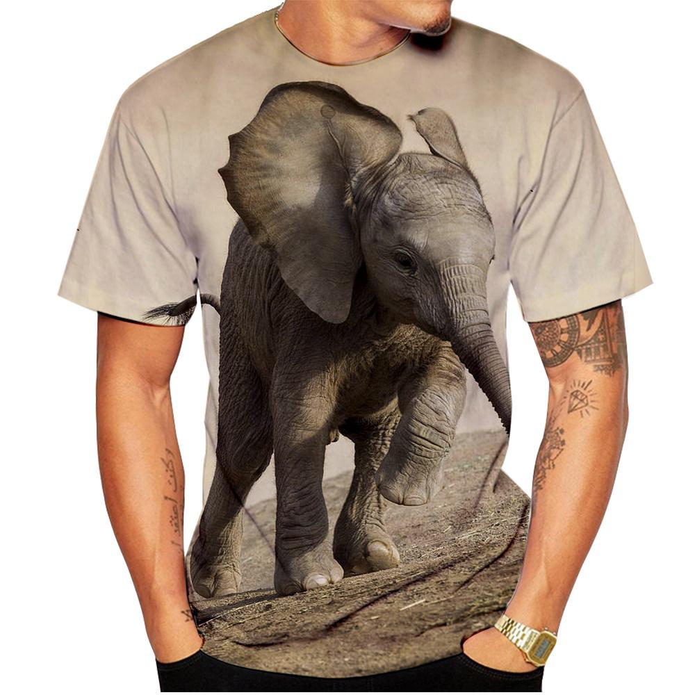 New Summer Funny Animal Elephant 3d Printed T-shirt Men Ladies Kids Casual Short Sleeve Breathable Lightweight Sports Top S
New Summer Funny Animal Elephant 3d Printed T-shirt Men Ladies Kids Casual Short Sleeve Breathable Lightweight Sports Top S