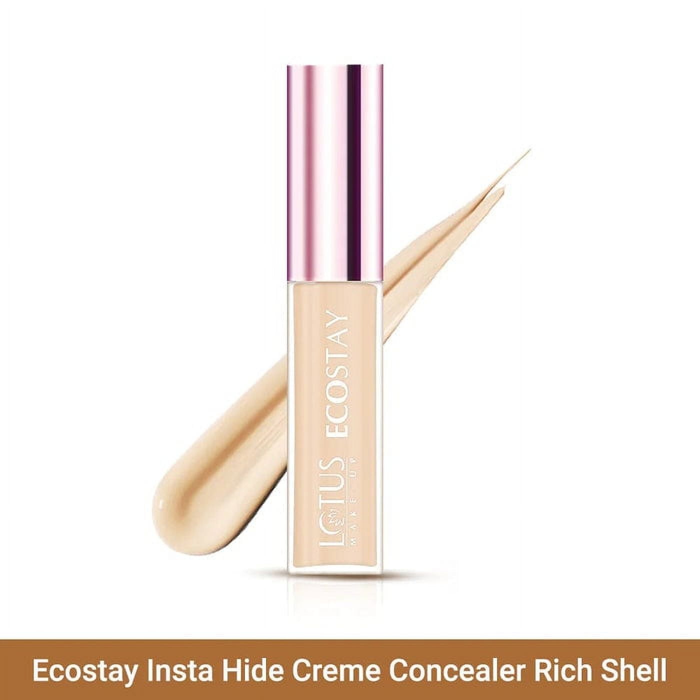 Lotus Herbals ECOSTAY Insta Hide Crème Concealer Rich Shell 
Lotus Herbals ECOSTAY Insta Hide Crème Concealer Rich Shell