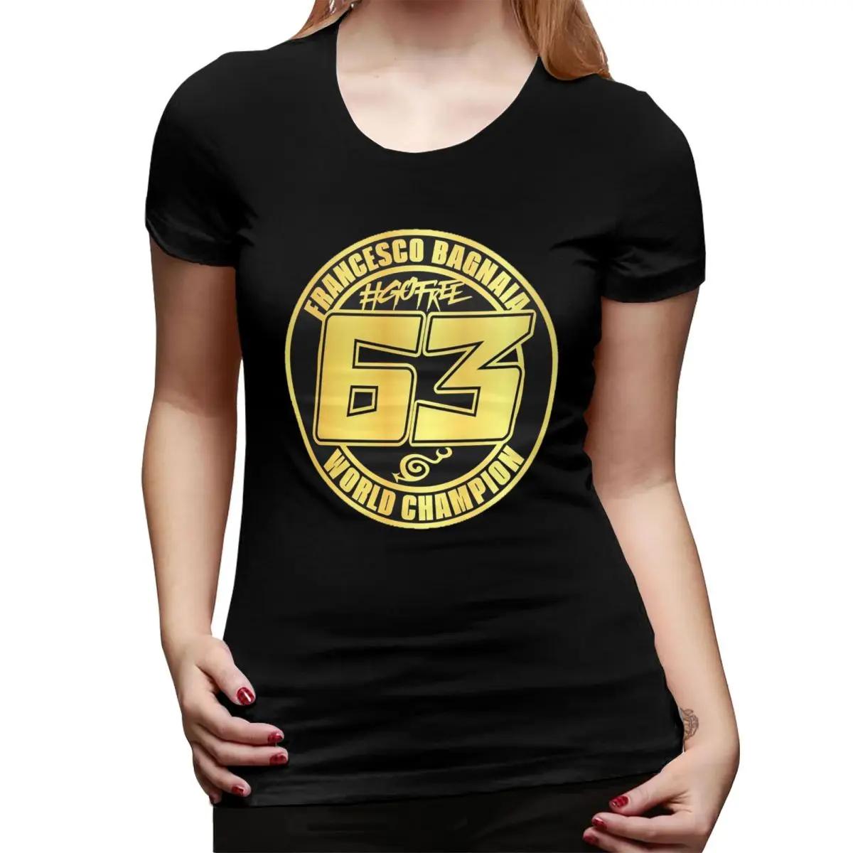 Pecco Bagnaia 63 TShirt for Women Crew Neck Streetwear T Shirts Womens Short Sleeve Summer Clothes Tops 4XL
Pecco Bagnaia 63 TShirt for Women Crew Neck Streetwear T Shirts Womens Short Sleeve Summer Clothes Tops 4XL