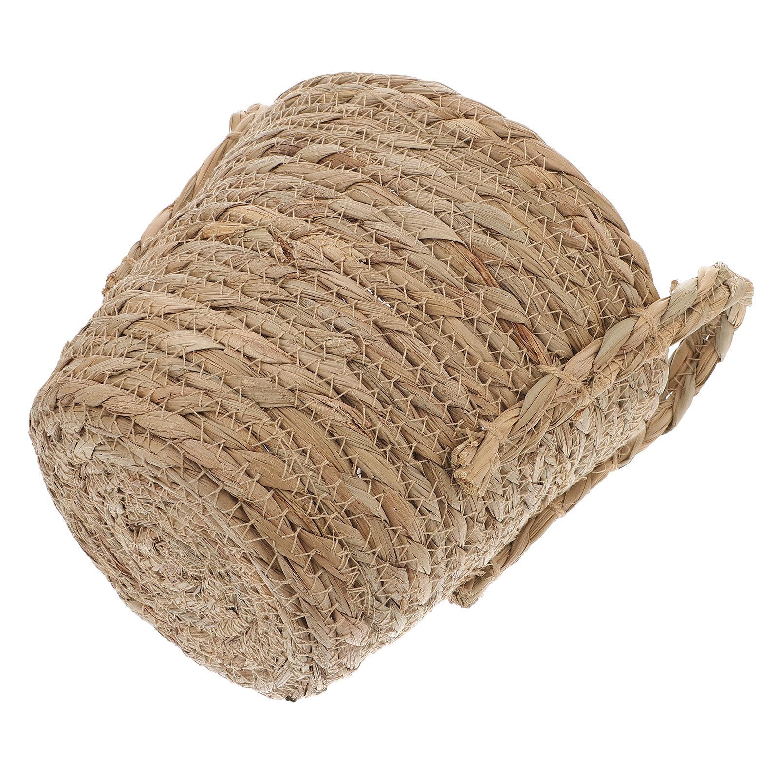 1Pcs Tall Seagrass Planter Basket Straw Flowerpot Vintage Inside Design Multipurpose Storage Holder for Kitchen Bathroom Decor 20X20X20CM
1Pcs Tall Seagrass Planter Basket Straw Flowerpot Vintage Inside Design Multipurpose Storage Holder for Kitchen Bathroom Decor 20X20X20CM