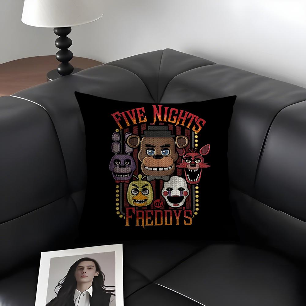 FFive NightsS At Freddys Cushion Cover Natural Linen Organic Fabric DoubleSided Printing Sofa Home Decor Gift Pillow Case 30x30cm
FFive NightsS At Freddys Cushion Cover Natural Linen Organic Fabric DoubleSided Printing Sofa Home Decor Gift Pillow Case 30x30cm
