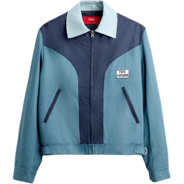 Zara X Harry Lambert Collaboration FW24 Logo Color Block Short Zip Jacket Unisex Jacket Blue 06861317-400 L
Zara X Harry Lambert Collaboration FW24 Logo Color Block Short Zip Jacket Unisex Jacket Blue 06861317-400 L