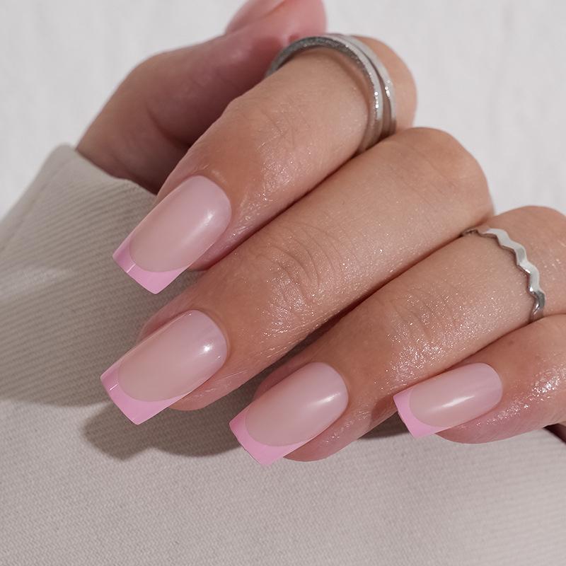 Бордовые блестящие накладные ногти - Съемные патчи для нейл-арта Pure Desire, Стиль интернет-знаменитости, Простые короткие ногти.
Бордовые блестящие накладные ногти - Съемные патчи для нейл-арта Pure Desire, Стиль интернет-знаменитости, Простые короткие ногти.