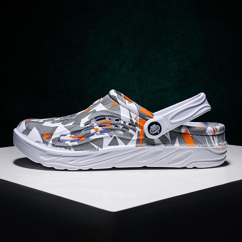 Men s hole shoes outdoor large size beach sandals graffiti outdoor slippers summer non-slip breathable cool slippers 38
Men s hole shoes outdoor large size beach sandals graffiti outdoor slippers summer non-slip breathable cool slippers 38