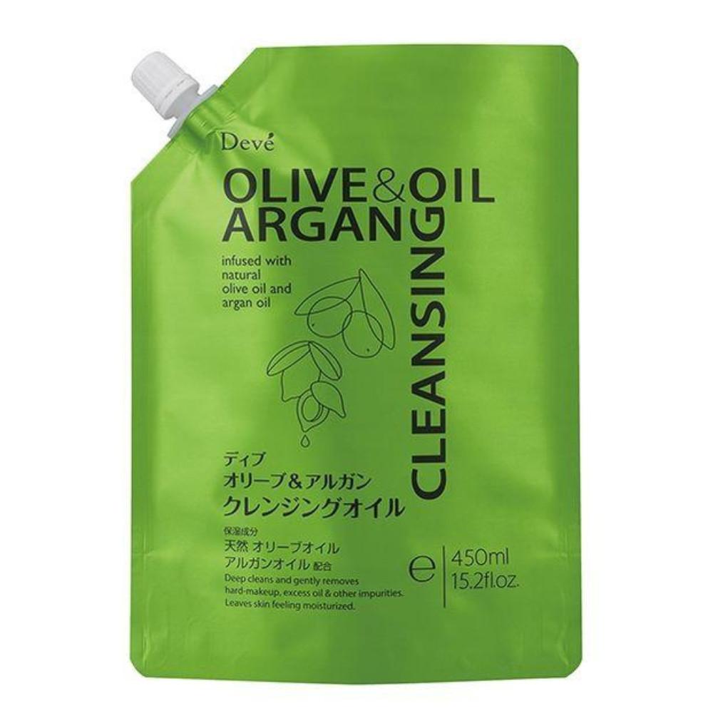 Kumano Deve Olive Argan Cleansing Oil Refill 450ml
Kumano Deve Olive Argan Cleansing Oil Refill 450ml