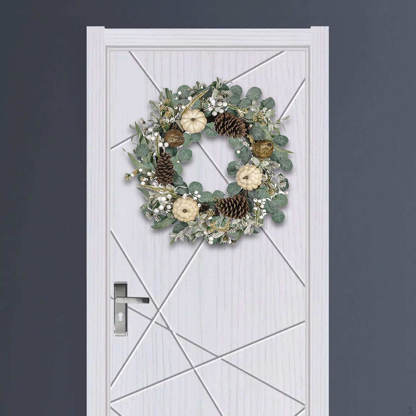 Autumn Pumpkin Wreath Wall Hanging Harvest for Door Farmhouse Indoor Outdoor
Autumn Pumpkin Wreath Wall Hanging Harvest for Door Farmhouse Indoor Outdoor