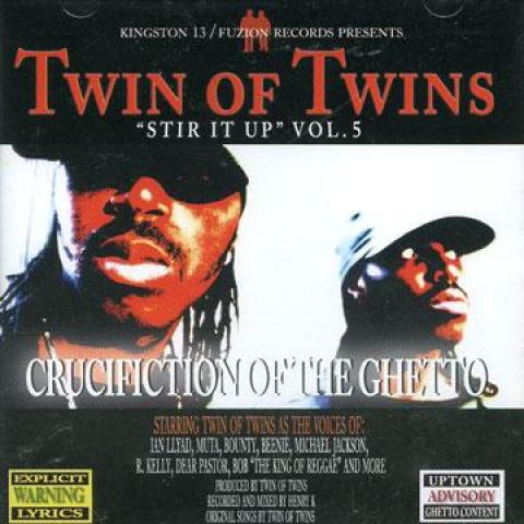 CD TWIN OF TWINS - Crucifiction Of The Ghetto: Stir It FRCD4073 Kingston 13/Fuz 2004 US Reggae, Ska & Dub
CD TWIN OF TWINS - Crucifiction Of The Ghetto: Stir It FRCD4073 Kingston 13/Fuz 2004 US Reggae, Ska & Dub