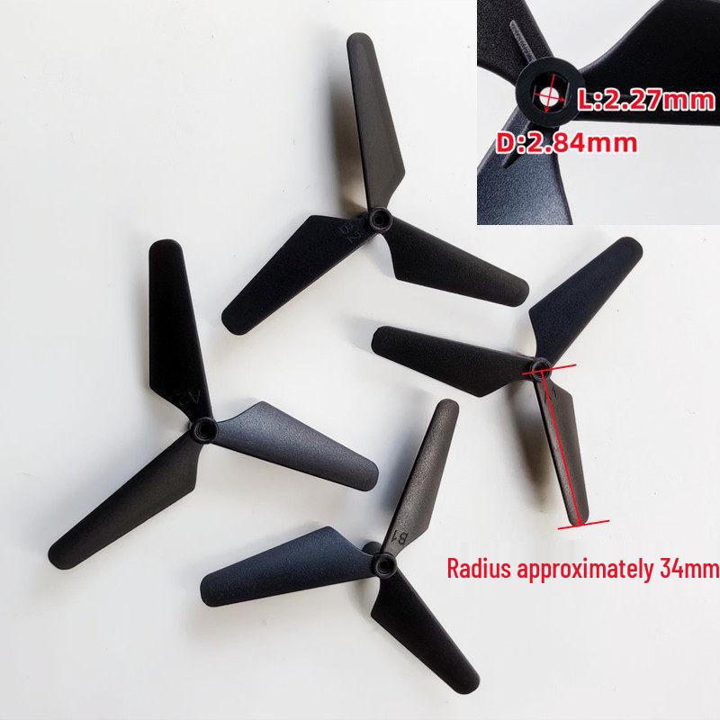 Three-Blade Propeller Set for Four-Axis RC Drone - Colorful AB Wind Wings Non-universal, verify model and measure size
Three-Blade Propeller Set for Four-Axis RC Drone - Colorful AB Wind Wings Non-universal, verify model and measure size