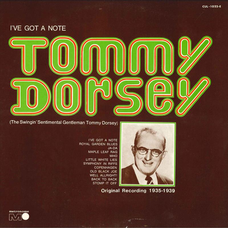 LP Record TOMMY DORSEY Swingin Sentimental GENTLEMAN CUL1022E METRONOME 1971 Japan Jazz Used
LP Record TOMMY DORSEY Swingin Sentimental GENTLEMAN CUL1022E METRONOME 1971 Japan Jazz Used