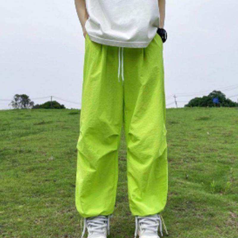 Summer Dopamine Style Quick-Dry Wide-Leg Parachute Pants for Men - Trendy Loose Versatile Athletic Casual Joggers S
Summer Dopamine Style Quick-Dry Wide-Leg Parachute Pants for Men - Trendy Loose Versatile Athletic Casual Joggers S