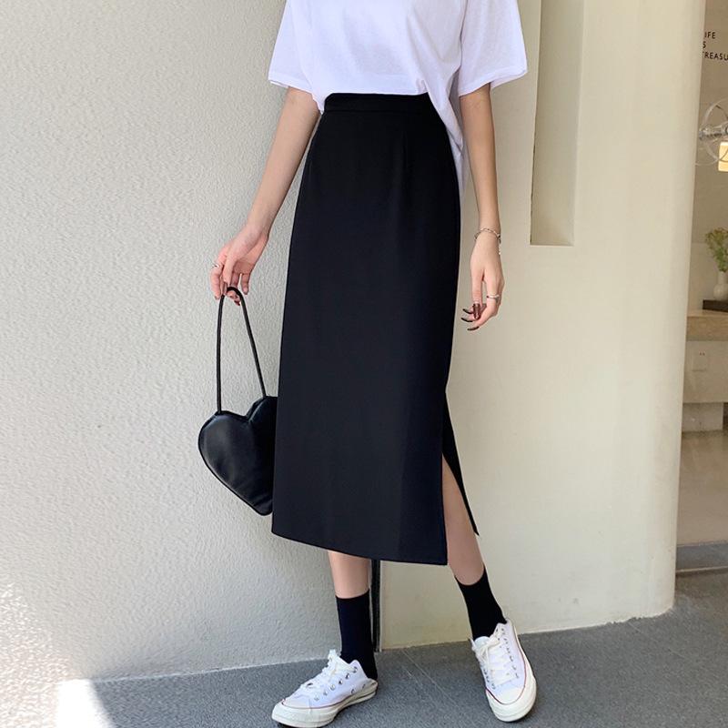 2024 Early Autumn A-line High Waist Black Slit Pencil Skirt XL чорний
2024 Early Autumn A-line High Waist Black Slit Pencil Skirt XL чорний