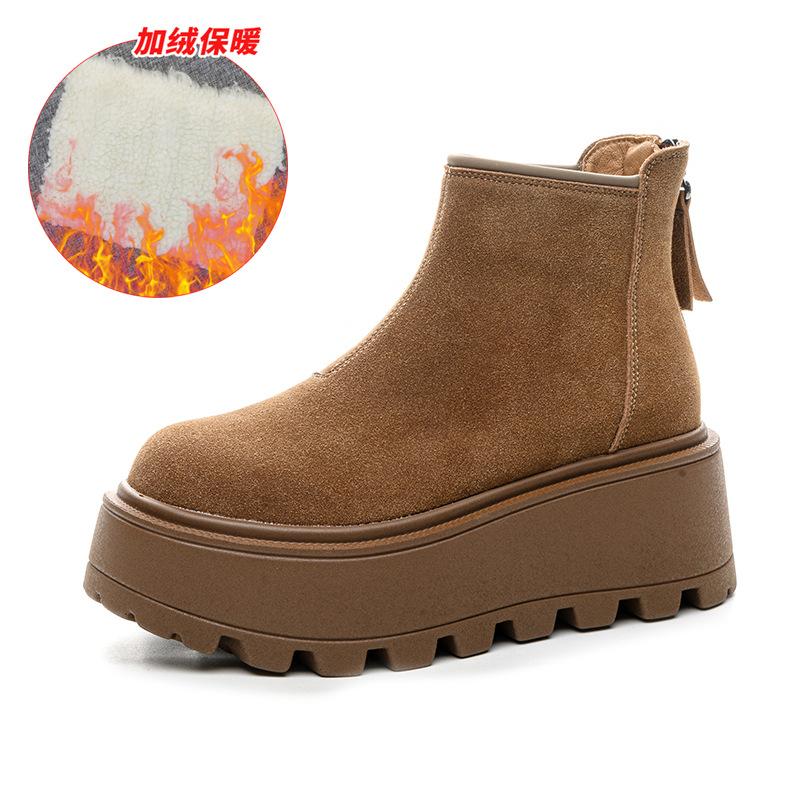 9931 Женские зимние сапоги, новые зимние бархатные утолщенные короткие сапоги, кожаные теплые женские туфли на плоской подошве, нескользящие 37
9931 Женские зимние сапоги, новые зимние бархатные утолщенные короткие сапоги, кожаные теплые женские туфли на плоской подошве, нескользящие 37