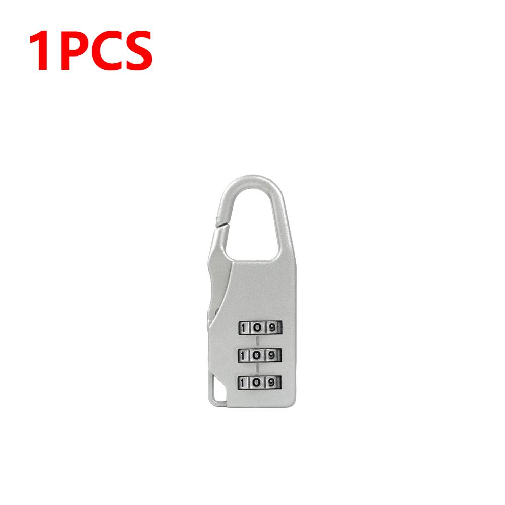 3 Digit Combination Lock Zinc Alloy Travel Luggage Suitcase Security Padlock
3 Digit Combination Lock Zinc Alloy Travel Luggage Suitcase Security Padlock