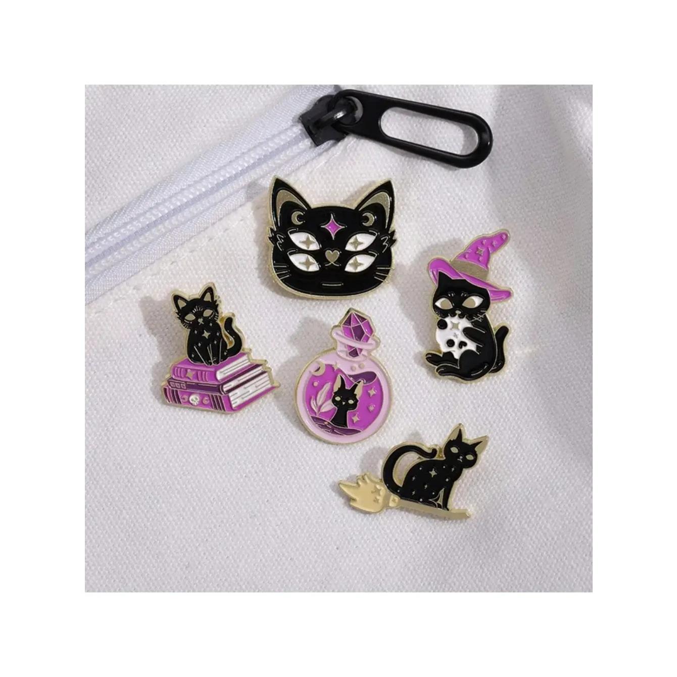 5pcs Children s New Cat Series Metal Badge For Bags And Clothes, Zinc Alloy Material Brooch For Backpacks
5pcs Children s New Cat Series Metal Badge For Bags And Clothes, Zinc Alloy Material Brooch For Backpacks