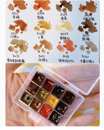 Schmink/Holbein/Rubens 12 Color 0.4ml Solid Watercolor Distribution Artist s Fine Art Painting Decorative Water Color Supplies (as the picture,12 colors 0.4ml box)
Schmink/Holbein/Rubens 12 Color 0.4ml Solid Watercolor Distribution Artist s Fine Art Painting Decorative Water Color Supplies (as the picture,12 colors 0.4ml box)