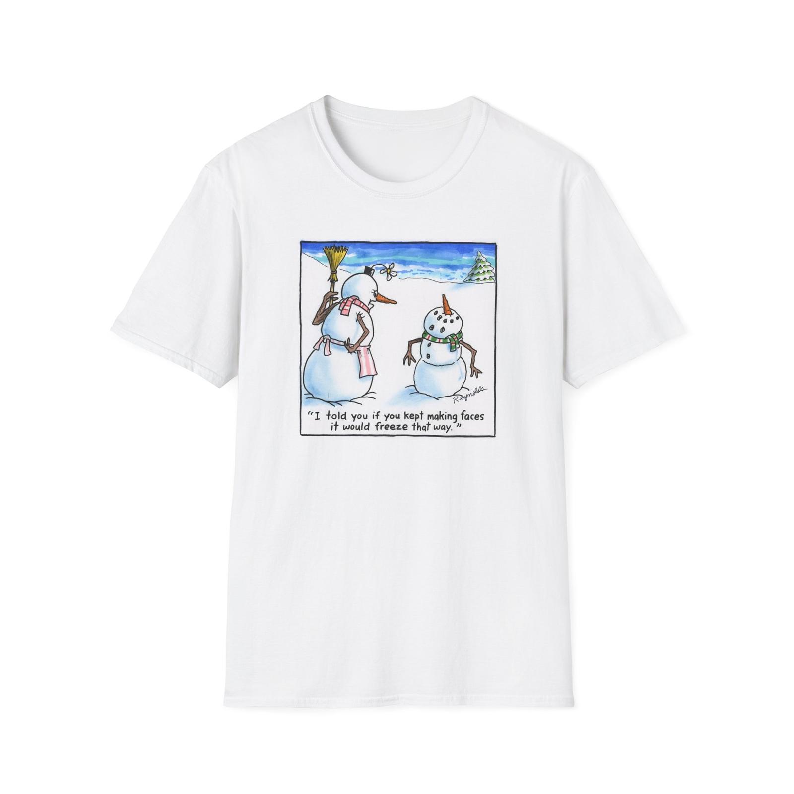 Cartoon Snowman Funny Quote T-Shirt Mens Womens Tees Top, Holiday Winter Tshirt Tops Tee, Christmas Snowman L
Cartoon Snowman Funny Quote T-Shirt Mens Womens Tees Top, Holiday Winter Tshirt Tops Tee, Christmas Snowman L