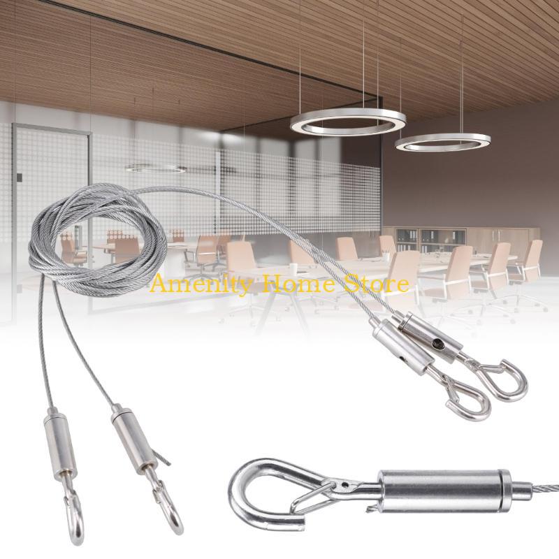 F26C Stainless Steel Picture Hanger Cables Long Wire Adjustable Artwork Hanging Wires with Portable Hook 2 Pack Set China Mainland
F26C Stainless Steel Picture Hanger Cables Long Wire Adjustable Artwork Hanging Wires with Portable Hook 2 Pack Set China Mainland