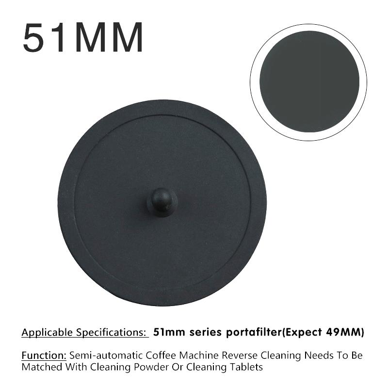Coffee Blind Filter 51MM 54MM 58MM Backflush Disk Brewing Head Backwashing Gasket Rubber Clean For Portafilter Breville Machine
Coffee Blind Filter 51MM 54MM 58MM Backflush Disk Brewing Head Backwashing Gasket Rubber Clean For Portafilter Breville Machine