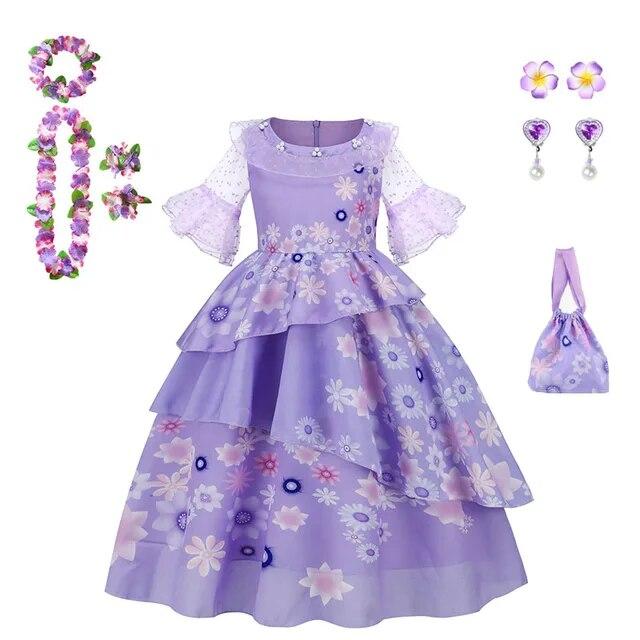Костюм Disney Encanto, платье принцессы, костюм для девочек, косплей Рапунцель, Изабела Мирабель, карнавальная одежда для Рождества, дня рождения
Костюм Disney Encanto, платье принцессы, костюм для девочек, косплей Рапунцель, Изабела Мирабель, карнавальная одежда для Рождества, дня рождения