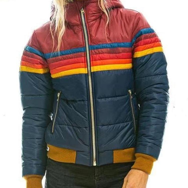 Casual Hooded Printed Short Cotton Coat, Thick Warm Cotton Coat XS ярко-синий
Casual Hooded Printed Short Cotton Coat, Thick Warm Cotton Coat XS ярко-синий