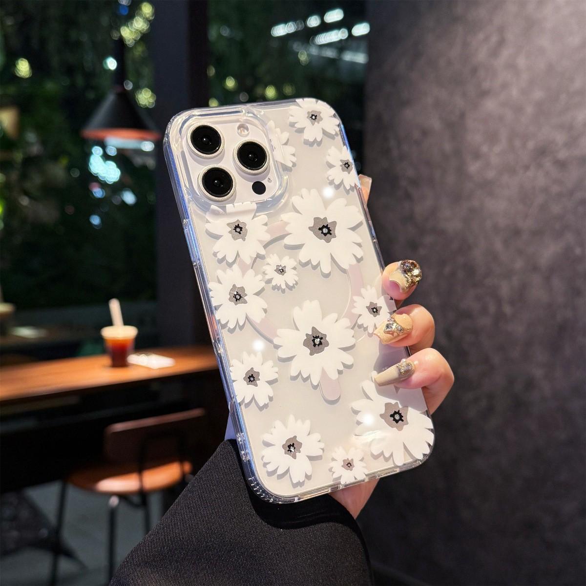 Four Seasons Floral Magnetic iPhone Case: Fits Apple 17 Pro Max, iPhone 16/15 Pro, Drop-proof for 14/13/12. Apple 12
Four Seasons Floral Magnetic iPhone Case: Fits Apple 17 Pro Max, iPhone 16/15 Pro, Drop-proof for 14/13/12. Apple 12