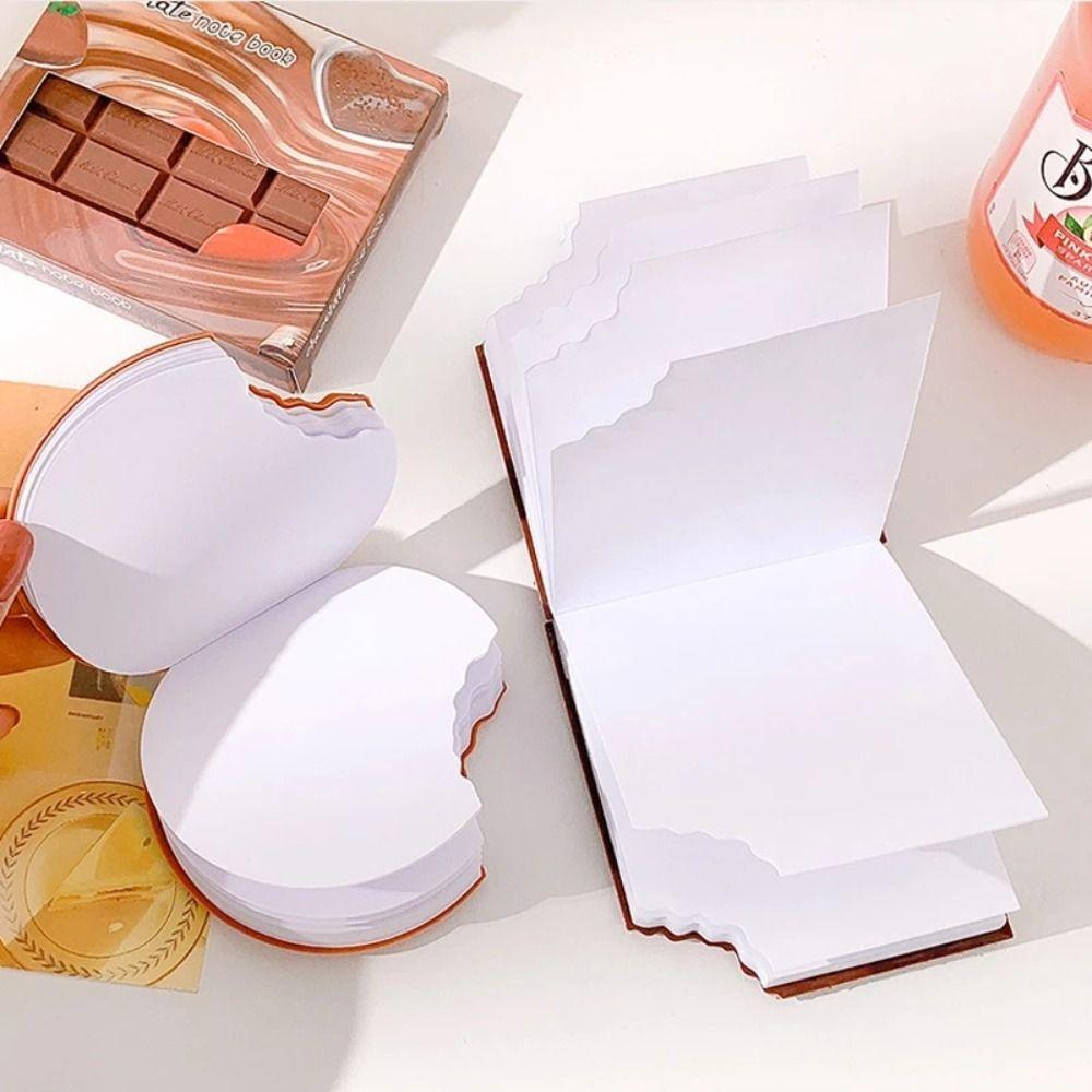 Бумага для заметок, бумажная заметка, мини-записная книжка, милый блокнот с шоколадным печеньем, скрапбукинг