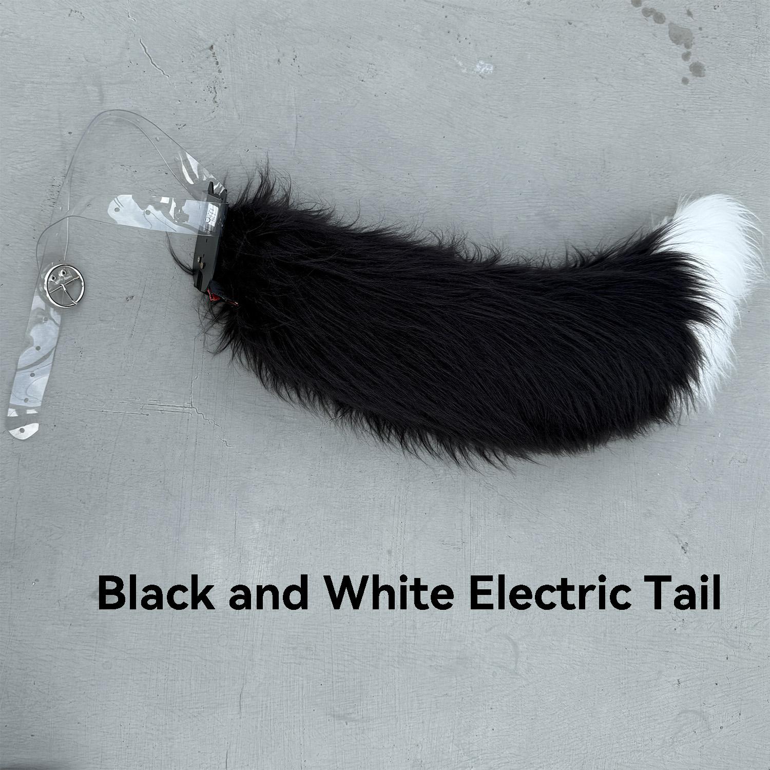 27.56-inch Extra-Long Electric Wolf Tail | Smart Swinging Animated Wolf Tail (Requires 3 AA Batteries) 70cm
27.56-inch Extra-Long Electric Wolf Tail | Smart Swinging Animated Wolf Tail (Requires 3 AA Batteries) 70cm