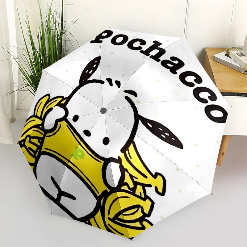 1pc Pochacco Yellow with Automatic Opening Umbrella - Portable Folding Design, 8-Bone Iron Frame Outdoor Umbrella, Ideal Gift for Fans, Travelers, Dai
1pc Pochacco Yellow with Automatic Opening Umbrella - Portable Folding Design, 8-Bone Iron Frame Outdoor Umbrella, Ideal Gift for Fans, Travelers, Dai