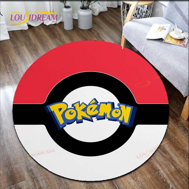 Cartoon Pokemon Print Children Pikachu Carpet Area Rugs Round Carpet for Living Room Floor Mat Flannel Anti-Slip Mat Room Decor 80cm
Cartoon Pokemon Print Children Pikachu Carpet Area Rugs Round Carpet for Living Room Floor Mat Flannel Anti-Slip Mat Room Decor 80cm