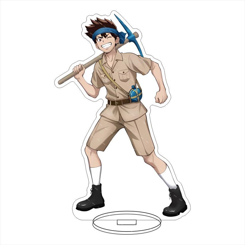 Game Ishigami Senku Asagiri Hyoga Saionji Ukyo Acrylic Stand Doll Anime Shishio Tsukasa Figure Model Plate Cosplay Toy for Gift
Game Ishigami Senku Asagiri Hyoga Saionji Ukyo Acrylic Stand Doll Anime Shishio Tsukasa Figure Model Plate Cosplay Toy for Gift