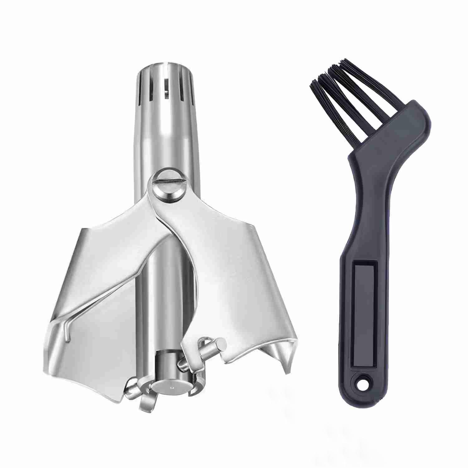 LISI Washable Portable Manual Nose Hair Trimmer for Men & Women Waterproof Stainless Steel Ear Hair Trimmer with Cleaning Brush
LISI Washable Portable Manual Nose Hair Trimmer for Men & Women Waterproof Stainless Steel Ear Hair Trimmer with Cleaning Brush