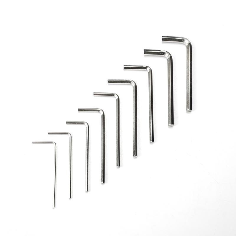 NINDEJIN 2-20pcs L shaped hex hexagon key allen wrench 0.9mm 1.5mm 2mm 2.5mm 3mm 4mm 5mm 6mm 8mm carbon steel allen key (as the picture,0.9x11x33mm 20pcs)
NINDEJIN 2-20pcs L shaped hex hexagon key allen wrench 0.9mm 1.5mm 2mm 2.5mm 3mm 4mm 5mm 6mm 8mm carbon steel allen key (as the picture,0.9x11x33mm 20pcs)