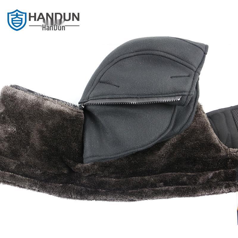 Handun HD-HT0105 Fleece-Lined Cold-Proof Hat with Zipper, 6-Holes, and Reflective Strip Navy Blue чорний
Handun HD-HT0105 Fleece-Lined Cold-Proof Hat with Zipper, 6-Holes, and Reflective Strip Navy Blue чорний