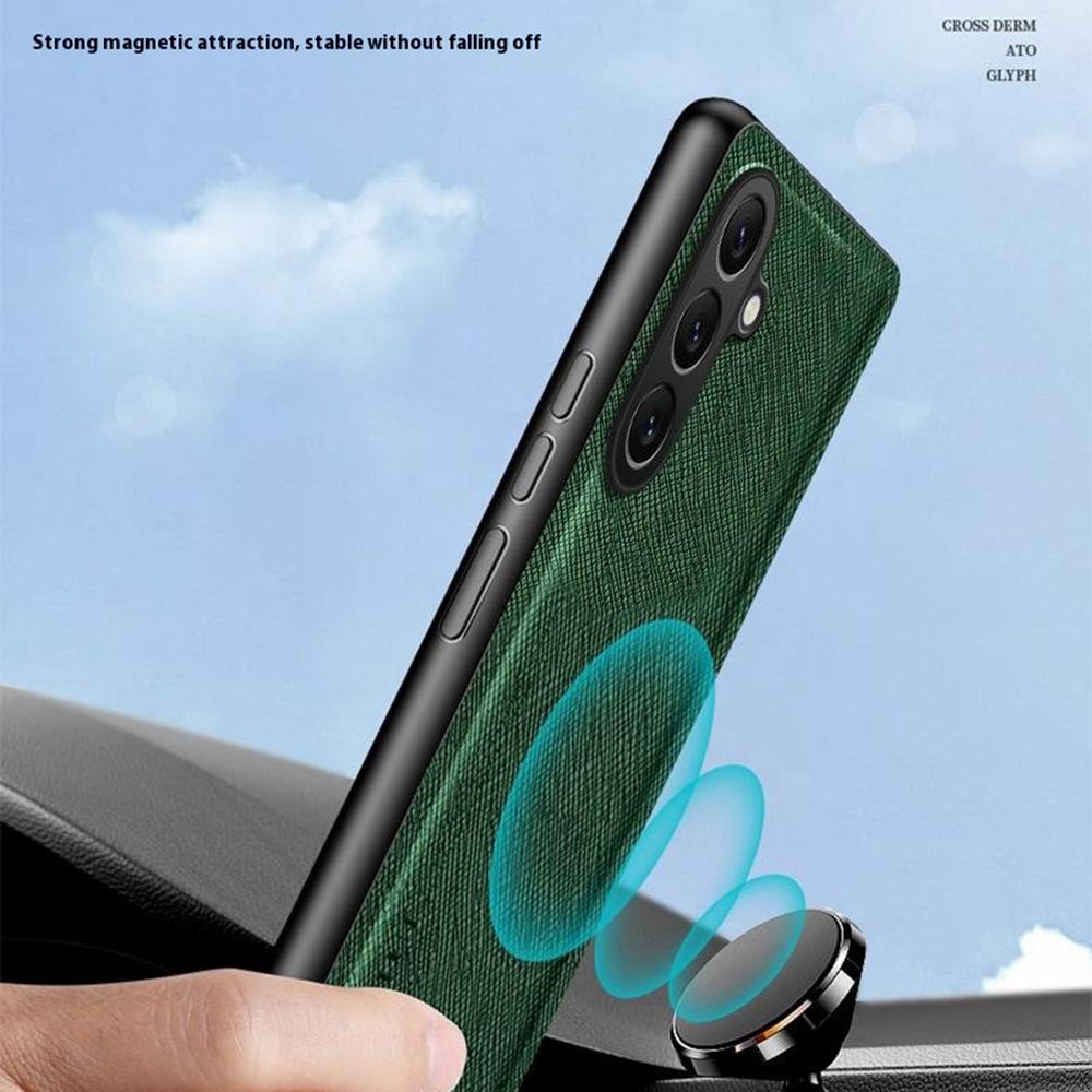 For Samsung Galaxy A26 5G Case Cross Texture Leather+TPU Phone Cover Support Magnetic Car Holder Brown
For Samsung Galaxy A26 5G Case Cross Texture Leather+TPU Phone Cover Support Magnetic Car Holder Brown