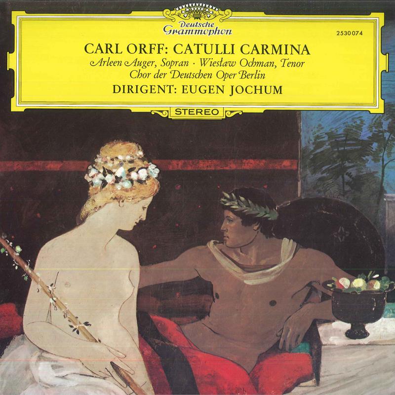 LP Record CARL ORFF ARLEEN AUGER WIESLAW OC Catulli Carmina 2530074 DEUTSCHE GRAMM Germany Classical Used
LP Record CARL ORFF ARLEEN AUGER WIESLAW OC Catulli Carmina 2530074 DEUTSCHE GRAMM Germany Classical Used