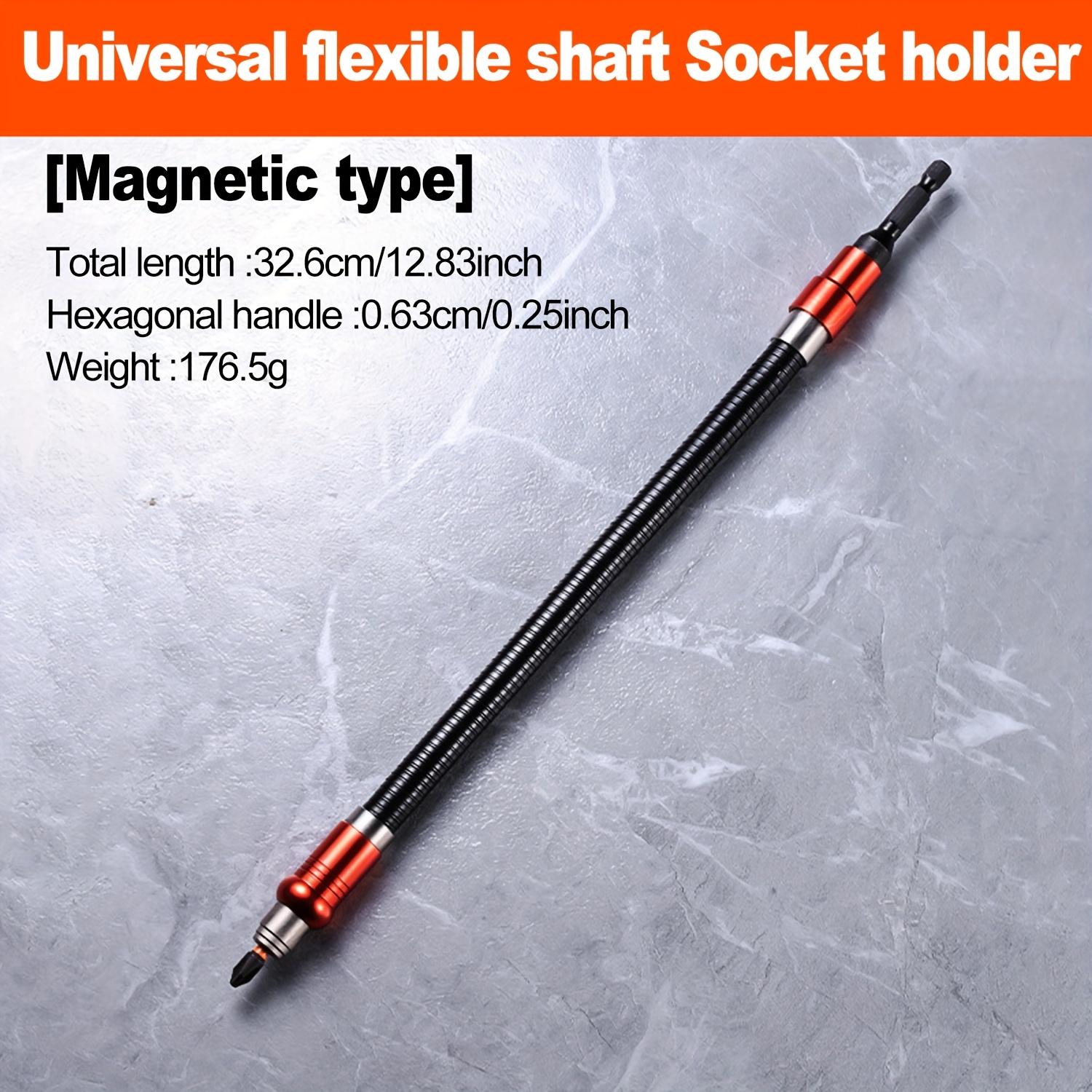 Flexible Shaft Drill Bit Extension Holder for Electric Drill, Hex Screwdriver, Soft Shaft Driver Extend Rod
Flexible Shaft Drill Bit Extension Holder for Electric Drill, Hex Screwdriver, Soft Shaft Driver Extend Rod