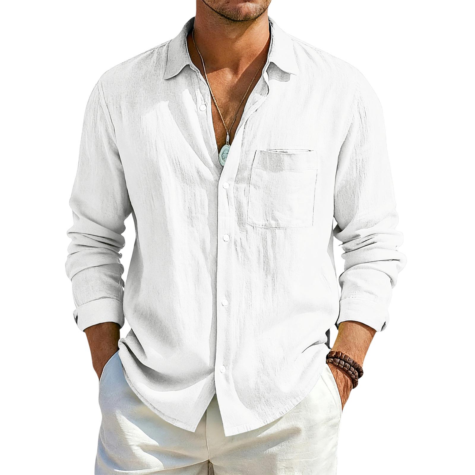 Men s Casual Outdoor Collared Corduroy Long-Sleeve Shirt S білий
Men s Casual Outdoor Collared Corduroy Long-Sleeve Shirt S білий