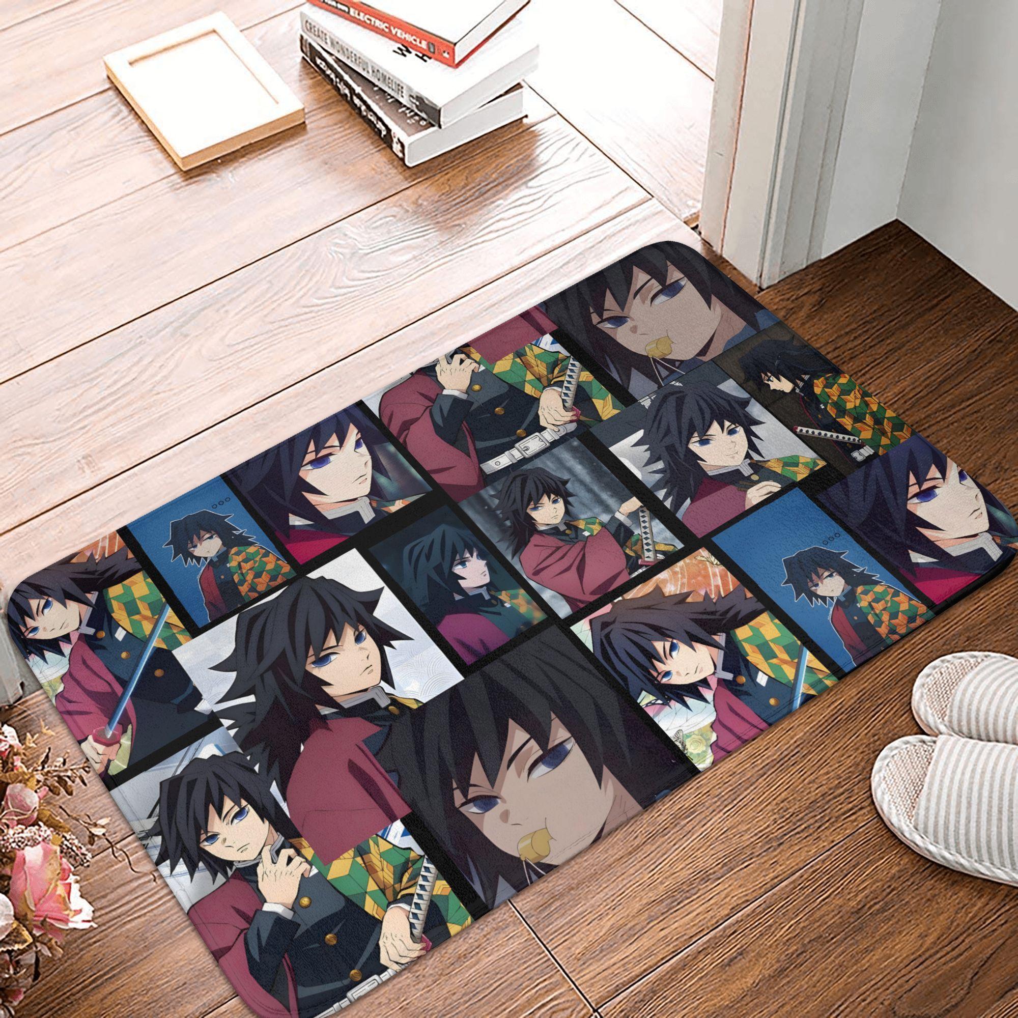 Anime Demon Slayer Tanjiro Kamado Floor Door Kitchen Bath Mat Anti-Slip Indoor Doormat Toilet Entrance Carpet Rug 40x60cm
Anime Demon Slayer Tanjiro Kamado Floor Door Kitchen Bath Mat Anti-Slip Indoor Doormat Toilet Entrance Carpet Rug 40x60cm
