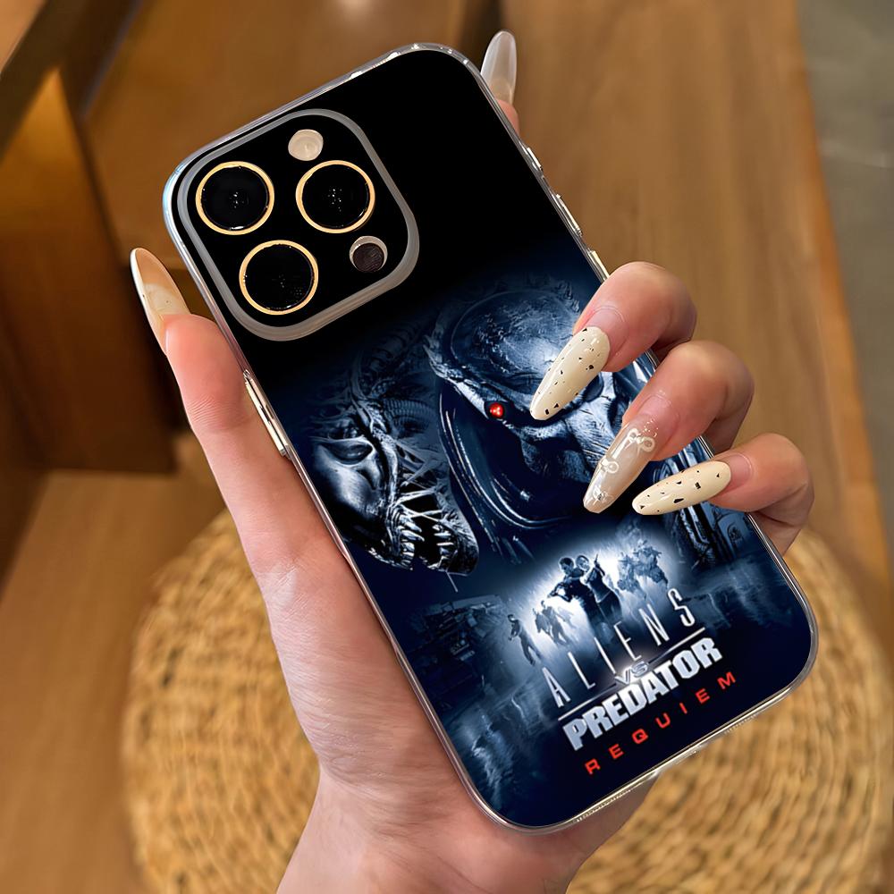 A-Alien Vs Predator Painted Phone Case For IPhone 17 16 Pro Max 15 14 13 11 12 Mini Xs X Xr 7 8 Plus Se Transparent Cover iPhone 16 Plus
A-Alien Vs Predator Painted Phone Case For IPhone 17 16 Pro Max 15 14 13 11 12 Mini Xs X Xr 7 8 Plus Se Transparent Cover iPhone 16 Plus