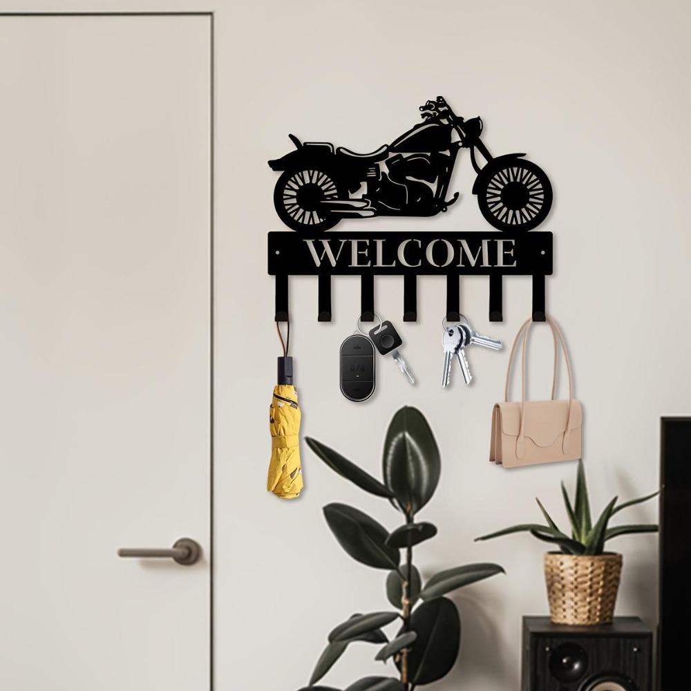 Metal Wall Art Motocross Coat Rack Painted Finish Entryway Organizer Holiday Gift
Metal Wall Art Motocross Coat Rack Painted Finish Entryway Organizer Holiday Gift