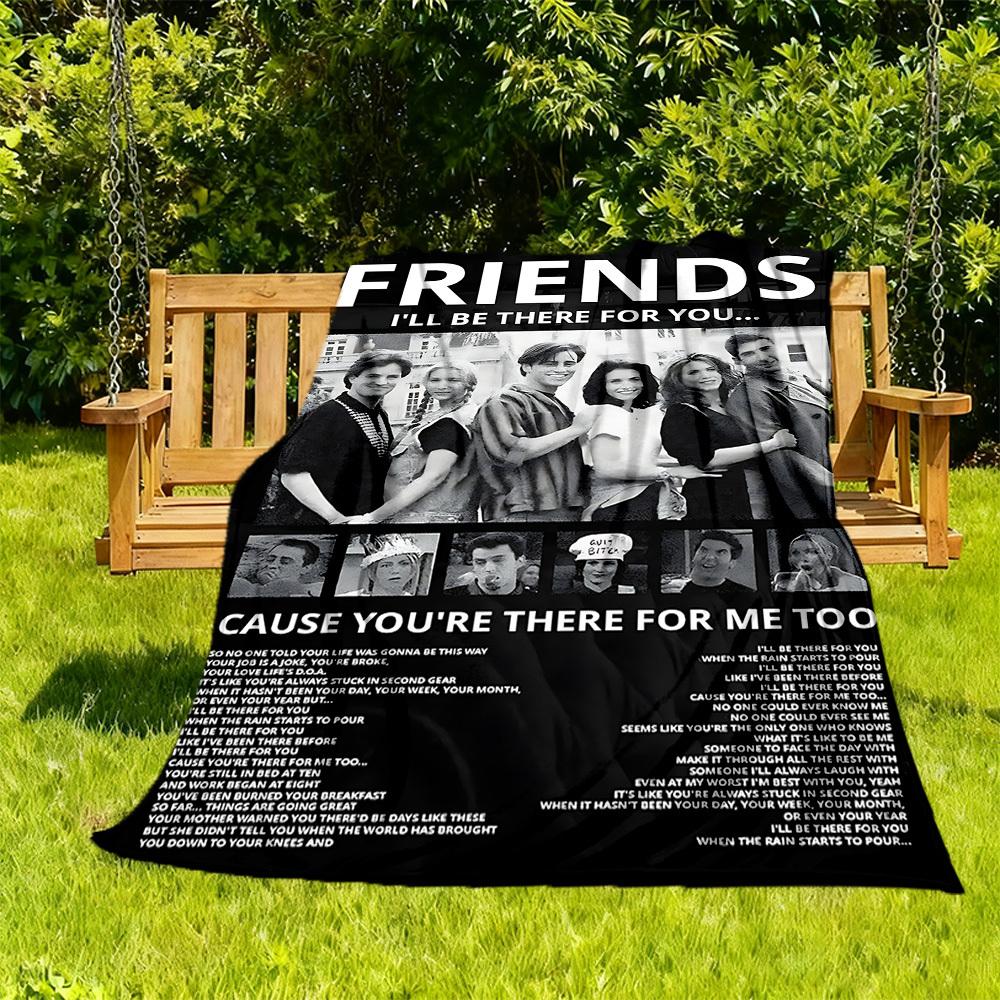1PC Friends Outdoor Blanket Lightweight Flannel, Soft & Warm, All-Season Use for Sofa, Outdoor, Camping, Living Room, Office149 130x150cm
1PC Friends Outdoor Blanket Lightweight Flannel, Soft & Warm, All-Season Use for Sofa, Outdoor, Camping, Living Room, Office149 130x150cm
