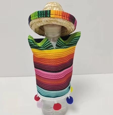 Mini Mexican Carnival Straw Hat Red Wine Bottle Hat Natural Woven Hat Party Decor Small Straw Hat Doll Dining Table Party Prop
Mini Mexican Carnival Straw Hat Red Wine Bottle Hat Natural Woven Hat Party Decor Small Straw Hat Doll Dining Table Party Prop