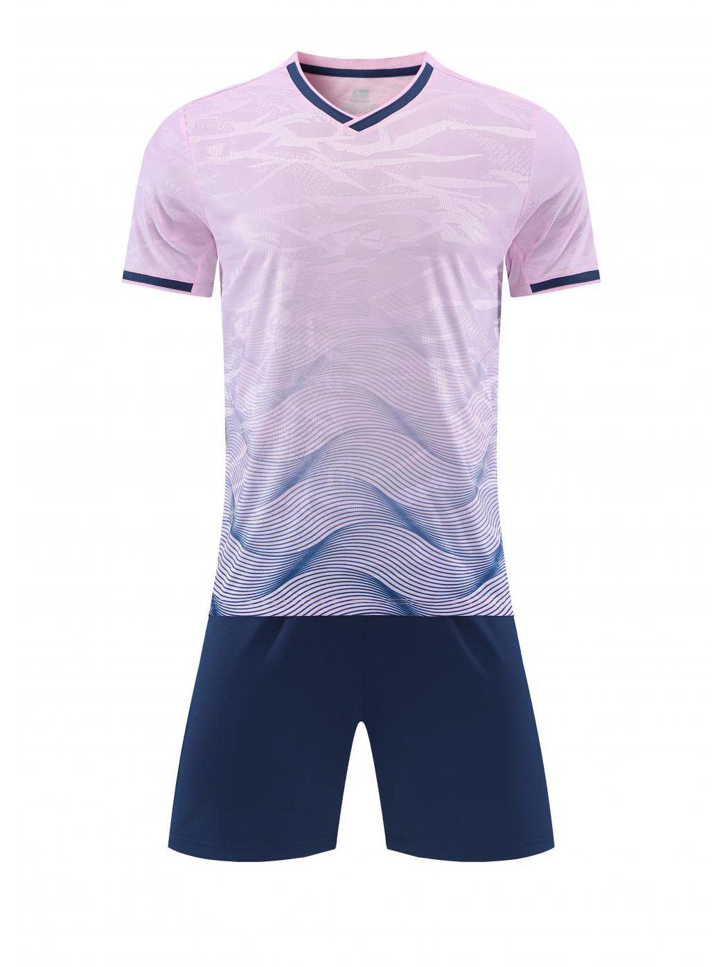 High-Quality Jacquard Football Kit: Quick-Dry Short Sleeve Jersey for Youth & Adults 2XL рожевий
High-Quality Jacquard Football Kit: Quick-Dry Short Sleeve Jersey for Youth & Adults 2XL рожевий