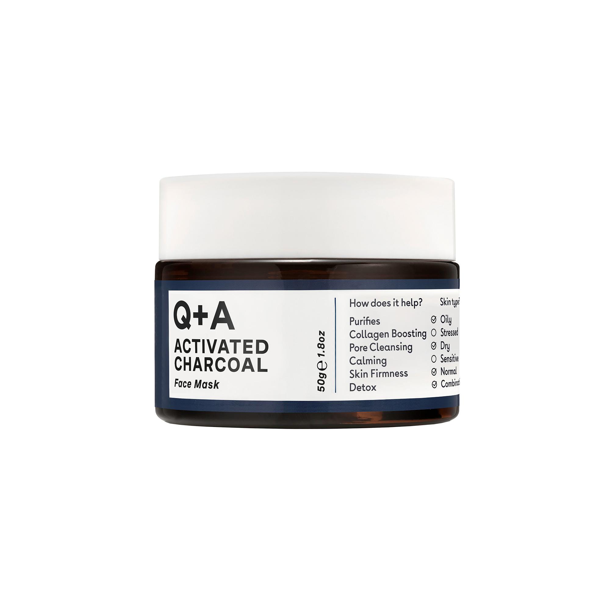 Q+A - Activated Charcoal Face Mask, 50 ml - oczyszczająca maska z węglem aktywnym
Q+A - Activated Charcoal Face Mask, 50 ml - oczyszczająca maska z węglem aktywnym