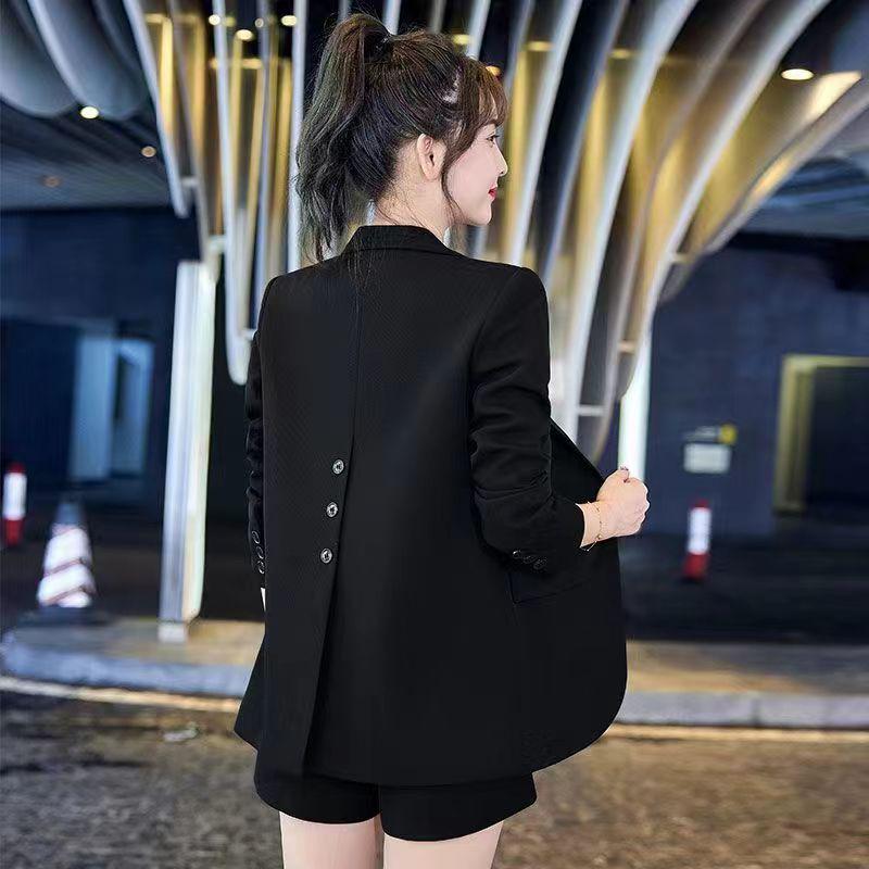 Women s Petite Khaki Slim Fit Blazer - 2025 Spring/Autumn Popular Street Style S (85-99 jin recommended) чорний
Women s Petite Khaki Slim Fit Blazer - 2025 Spring/Autumn Popular Street Style S (85-99 jin recommended) чорний