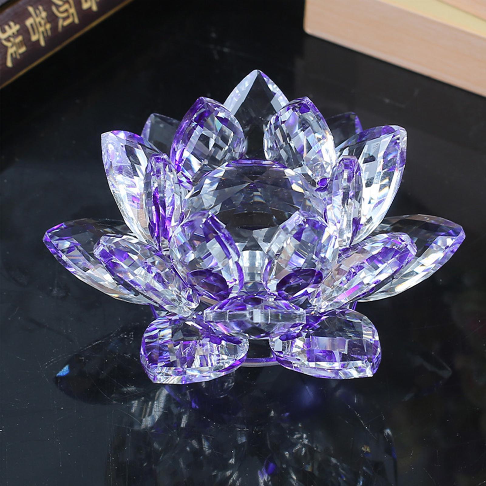 6.3/8cm Crystal Lotus Flower Figurines Flower Crafts Glass Car Dashboard Figurines for Tabletop Centerpiece Home Office Decor 6.3x6.3x3.8cm
6.3/8cm Crystal Lotus Flower Figurines Flower Crafts Glass Car Dashboard Figurines for Tabletop Centerpiece Home Office Decor 6.3x6.3x3.8cm