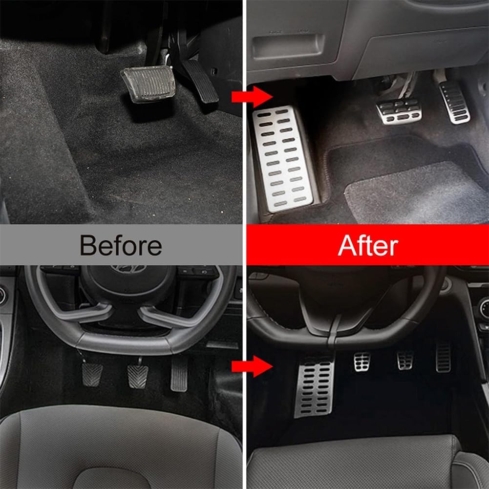 Накладки на педали для Nissan Terra X-Terra D23 2018-2022, Накладки на педали газа и тормоза
Накладки на педали для Nissan Terra X-Terra D23 2018-2022, Накладки на педали газа и тормоза