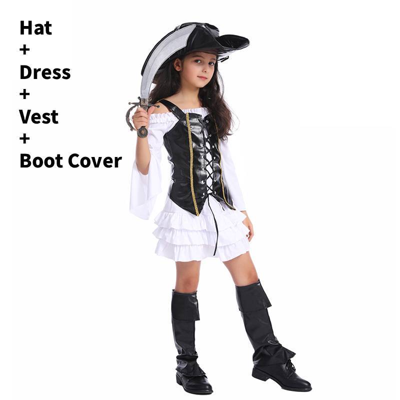 Halloween Girl Pirate Costume For Stage Performances With Polyester Fabric For Kids And Teens XXL
Halloween Girl Pirate Costume For Stage Performances With Polyester Fabric For Kids And Teens XXL