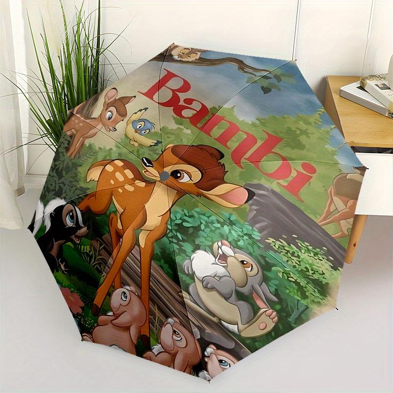 Bambi, Forest Friends Automatic Opening and Closing Umbrella - 8 Ribs Portable Folding Umbrella with Plastic Handle, Suitable for Leisure an
Bambi, Forest Friends Automatic Opening and Closing Umbrella - 8 Ribs Portable Folding Umbrella with Plastic Handle, Suitable for Leisure an